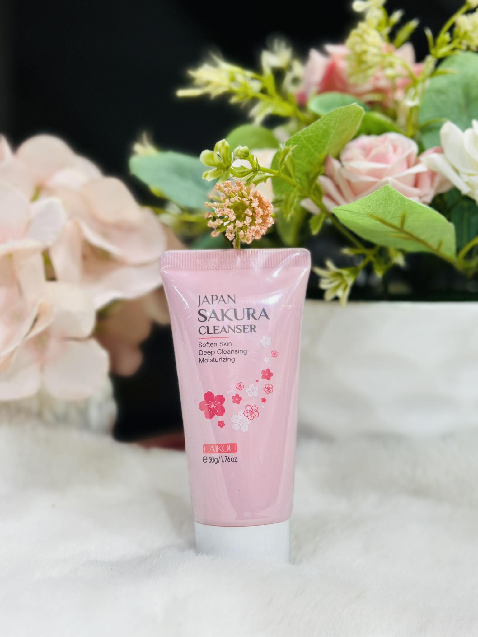 Japan Sakura Foam Cleanser Face Wash (50gm)